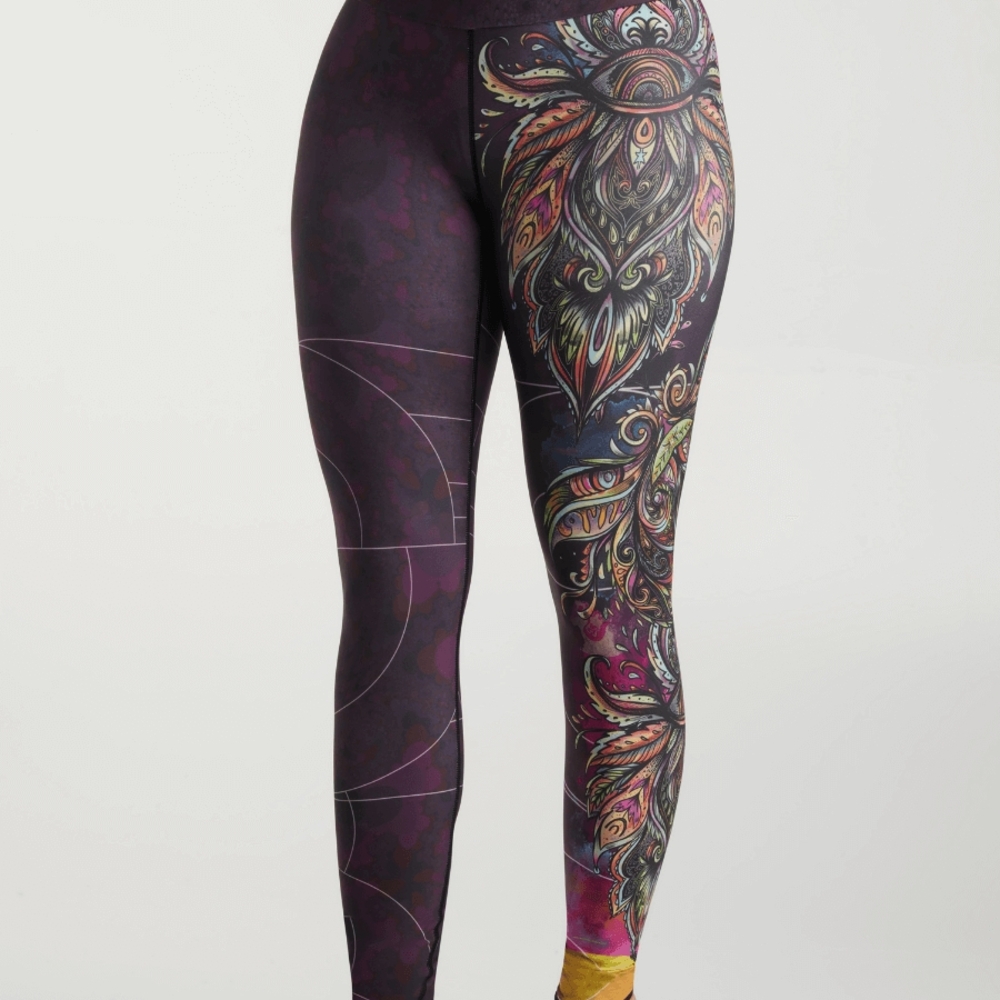 *Made In CANADA* Sustainable High Waist Oraki Leggings